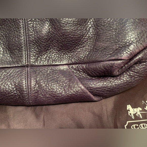 Deep Purple Coach Purse - Picture 6 of 15